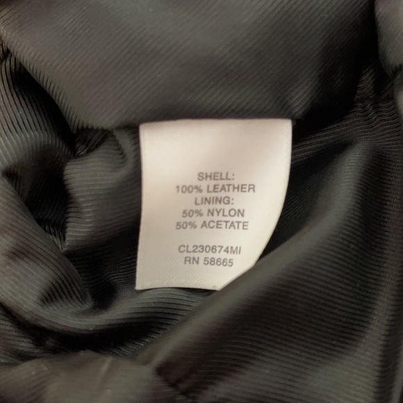 Classiques entier plum leather jacket beautiful size small - Picture 5 of 8